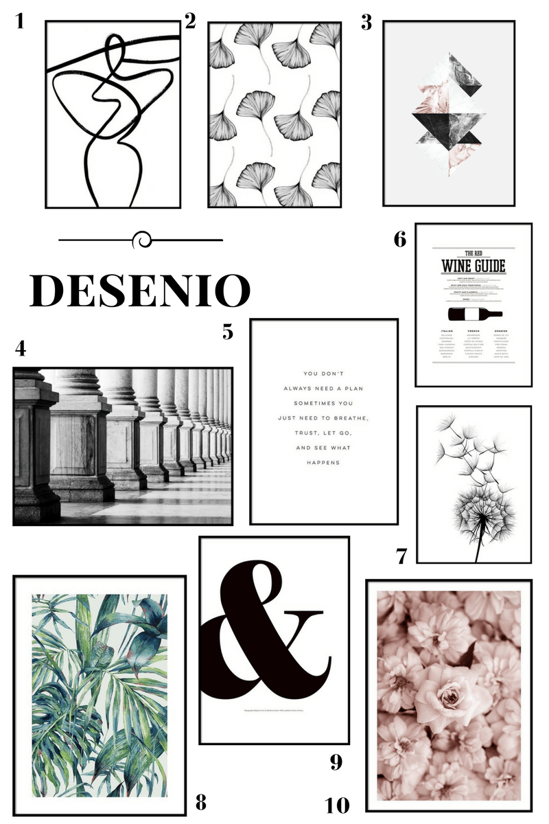 plakaty plakaty do domu & dmuchawiec minimalizm typografia napisy