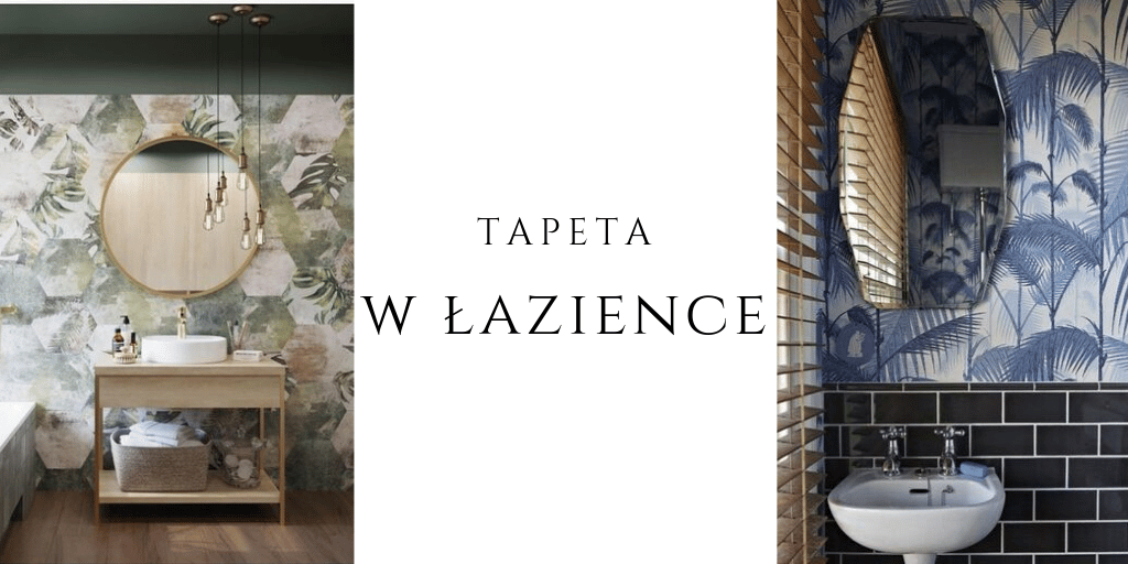 Tapeta w łazience, jak to będzie wyglądać? - Make It Design