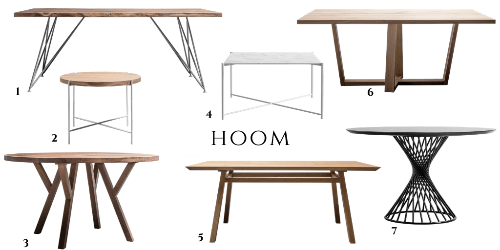 hoom stół na zamówienie drewniane stoły z marmurowym blatem z metalowymi nogami polskie marki dodatków do wnętrz
