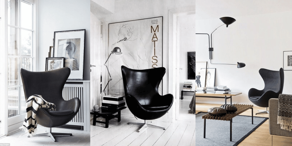 meble które trzeba znać Egg chair fotel Jajo duński projekt 