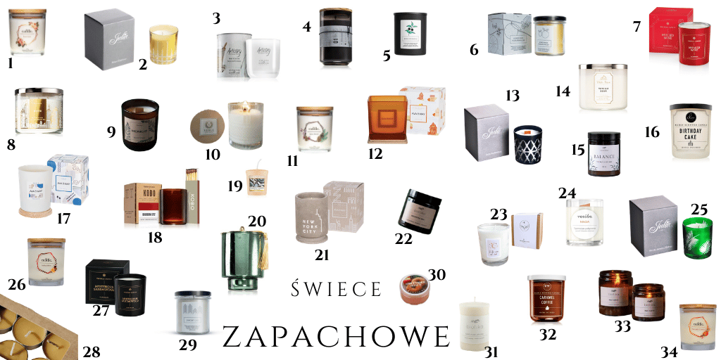 świece zapachowe gdzie kupić świeca do domu wosk naturalny sojowy polskie marki zapachy do domu