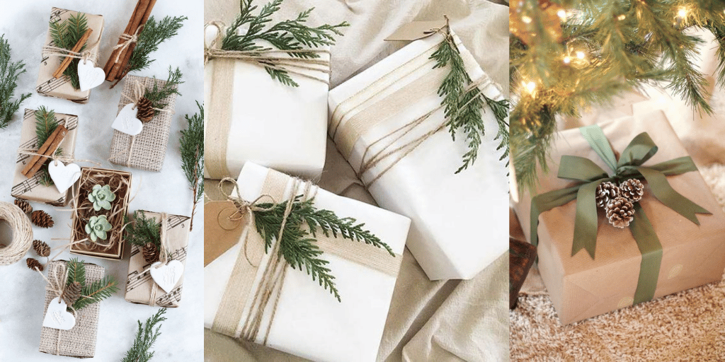 jak pakować świąteczne prezenty w naturalnym stylu 