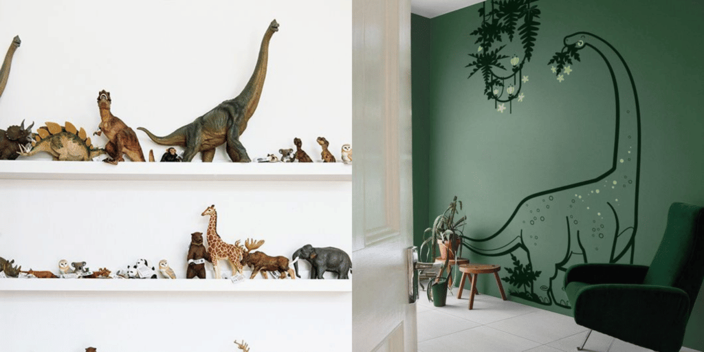 jak uporządkować pokój dzieci z dinozaurami 
