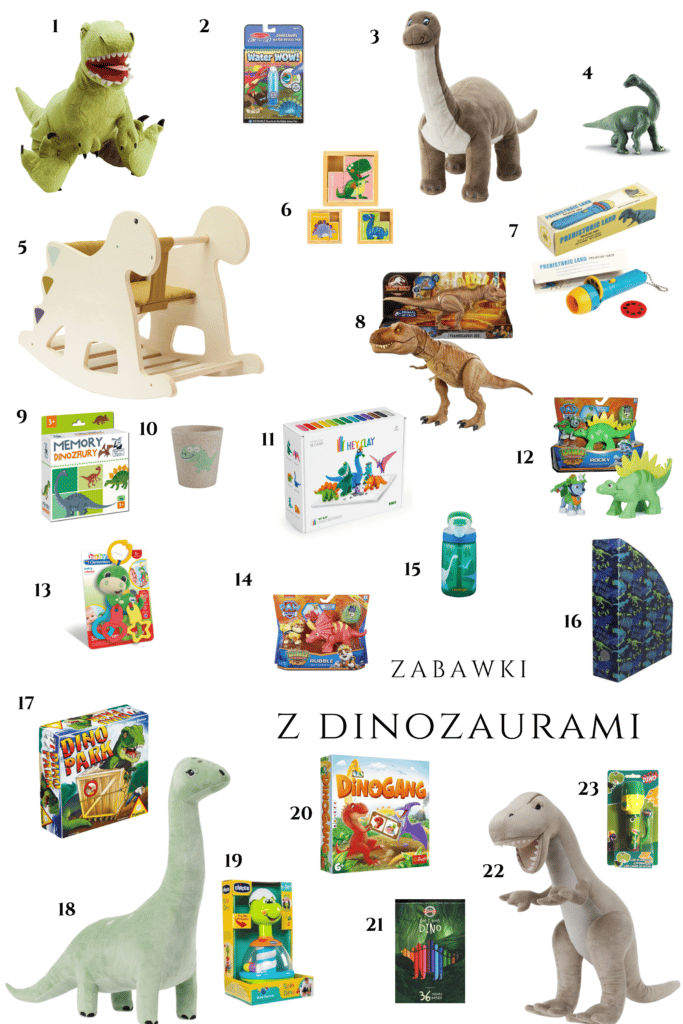 zabawki dinozaury co kupić fanowi dinozaurów dla chłopca dla dziewczynki 