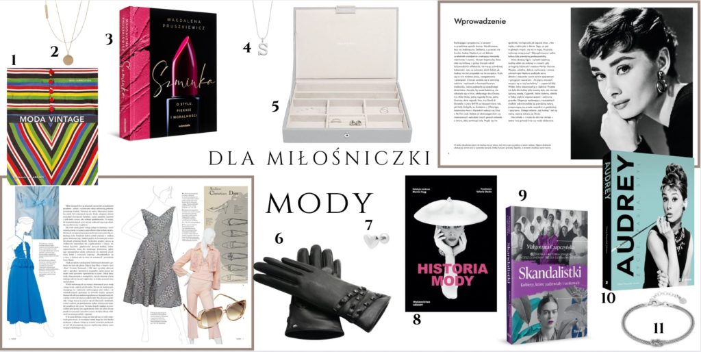 prezent dla miłośniczki mody książka o audrey szminka moda vintage ciekawe książki o modzie 